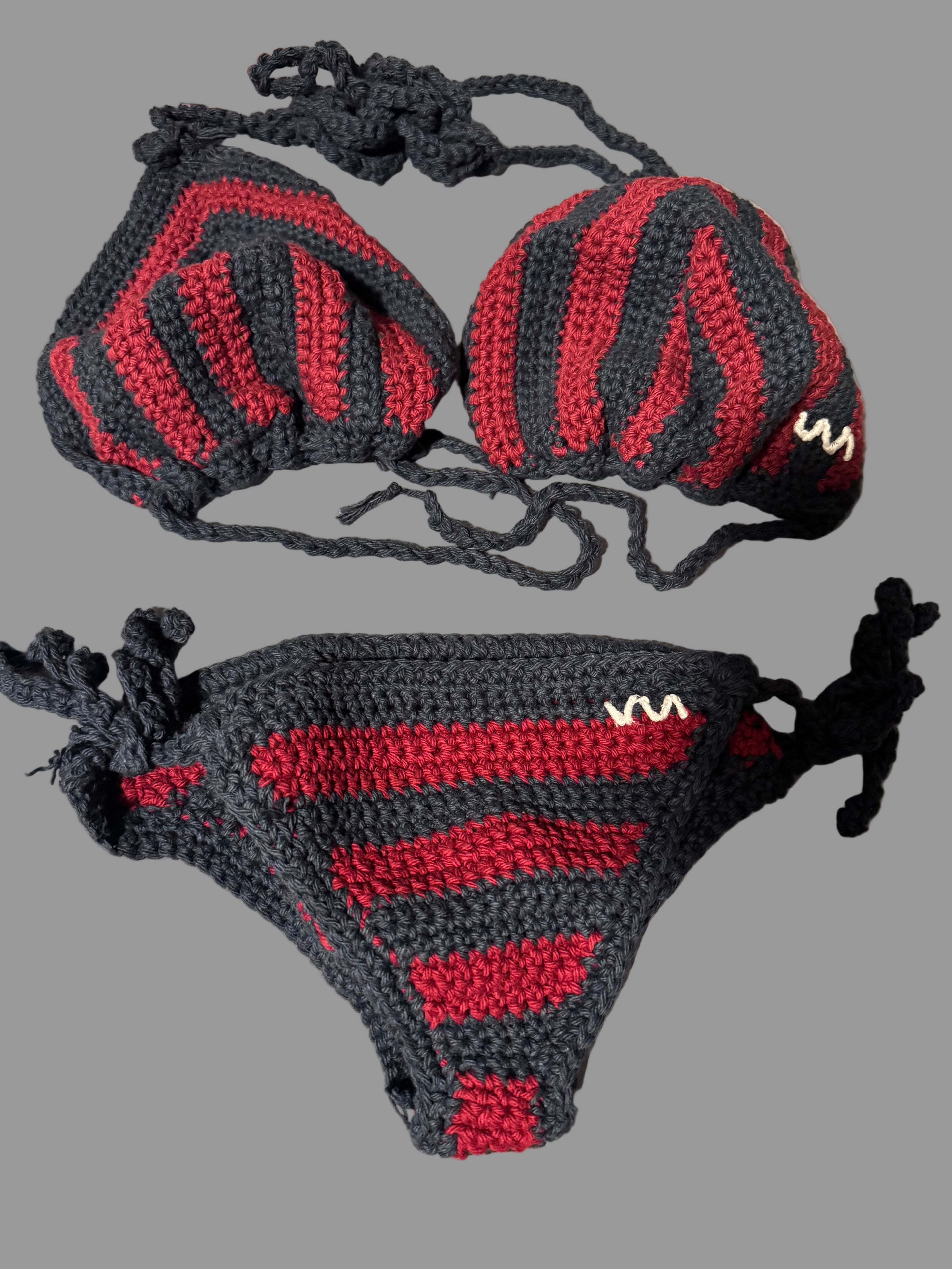 "LA BARCA" HANDCRAFTED CROTCHET BIKINI - WM QUEEN COLLECTION