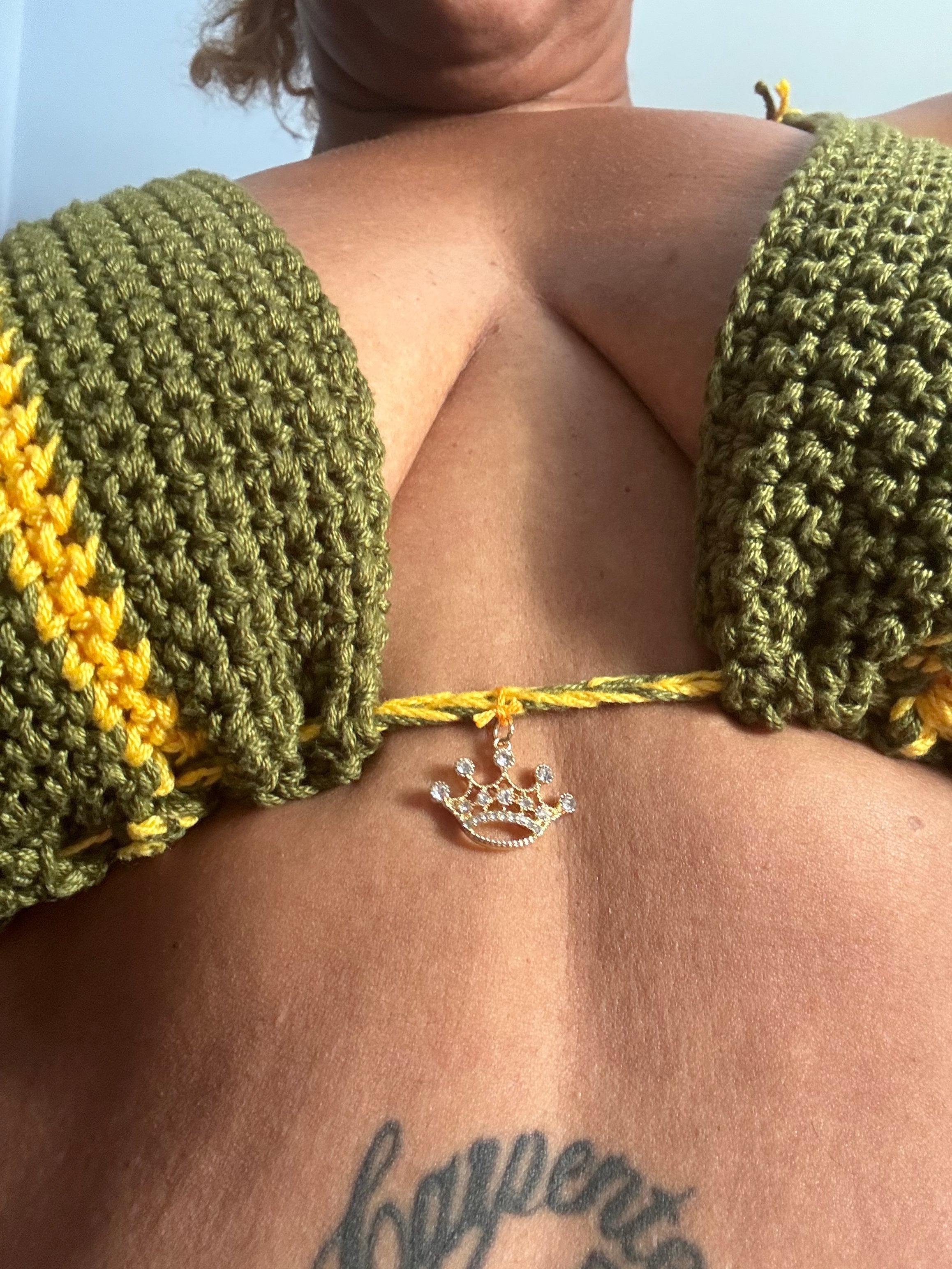 "OCEAN QUEEN"   CROTCHET BIKINI - WM QUEEN COLLECTION